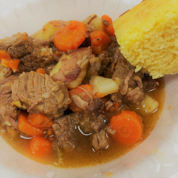 Beef Stew w/ Hatch Green Chiles